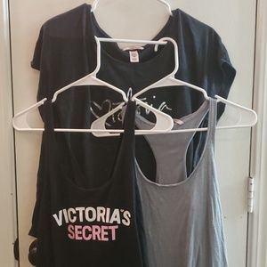 Bundle of 3 VS sleep tees/tanks